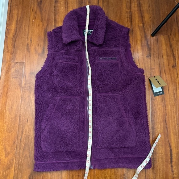 Dakine Deep Pile Vest Fleece Size Small - Picture 8 of 8